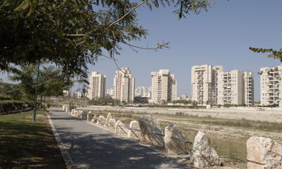 በወንዙ ዳርቻ የቤርሴህቫ መራመጃ። ፎቶ: ኬኬኤል-ጄኤንኤፍ ማህደር።