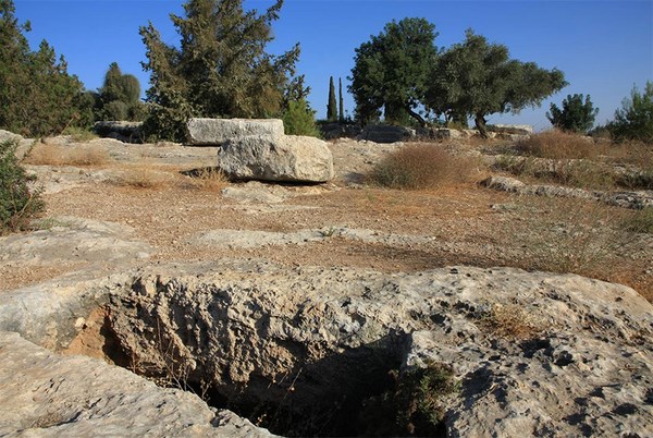 Hasmonean Tombs. Photo: Yaakov Skolnik.