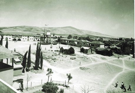 מרחביה - היישוב היהודי הראשון בעמק יזרעאל, 1911. צילום: ארכיון הצילומים של קק''ל