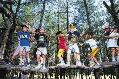 ילדים בפעילות ביער. צילום: ארכיון הצילומים של קקל