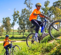 מסלול אופניים בארי. צילום: יואב לביא
