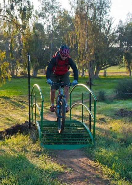 מעבר בקר ייחודי לרוכבי אופניים. צילום: אילן שחם, ארכיון הצילומים של קק"ל
