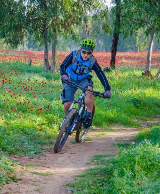 כשתופסים מהירות האדרנלין מטפס. צילום: אילן שחם, ארכיון הצילומים של קק"ל