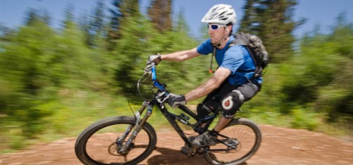 סיבוב צפוף ומהיר בסינגל ריש לקיש.  צילום: אילן שחם, ארכיון הצילומים של קק"ל