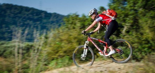 רכיבה בסינגל השלוחה. צילם: אילן שחם