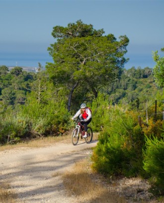 רכיבה בסינגל השלוחה. צילם: אילן שחם