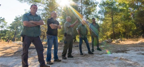 מסלולי אנדורו ביער שגב. צילם: אילן שחם