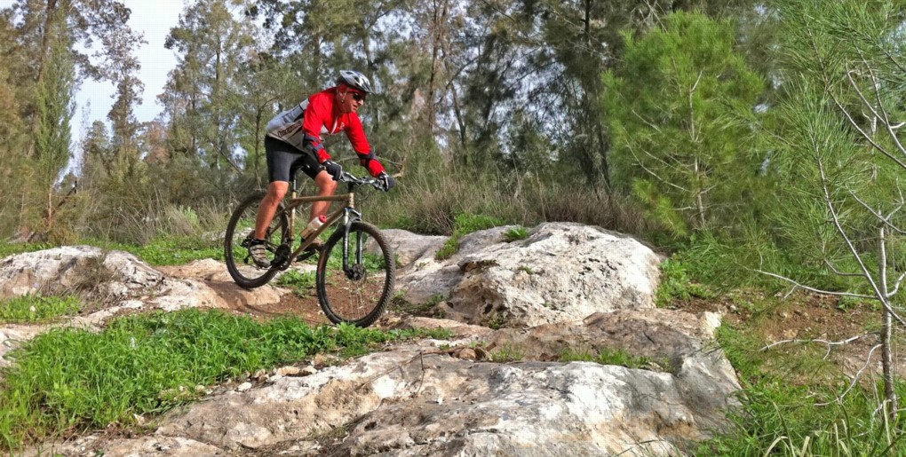 סינגל הרצל ("הכחול") ביער בן שמן. צילום: יואב לביא