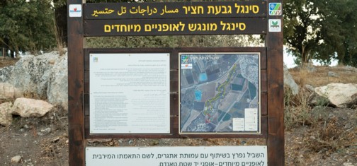 שלט המבואה. צילום: אילן שחם