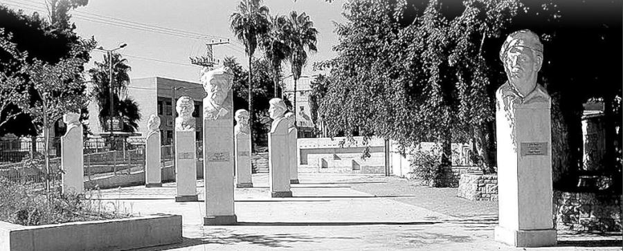 כיכר הגיבורים ברמלה. האתר מנציח את סיפור מבצע דני וכיבוש רמלה. צילום: רקפת הימן זהבי
