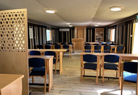 בית הכנסת. צילום: אדוה קימלפלד, ארכיון הצילומים של קקל