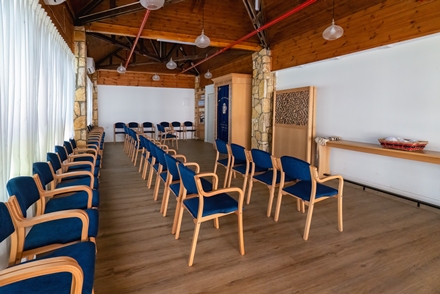 בית הכנסת. צילום: בוני שיינמן, ארכיון הצילומים של קקל