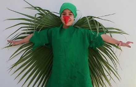 מי בתמונה? צילום באדיבות המתחפשת

