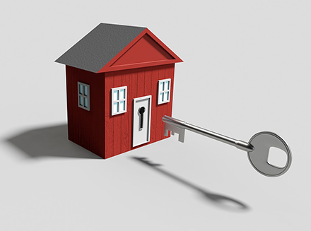 איור: בית ומפתח. pixabay