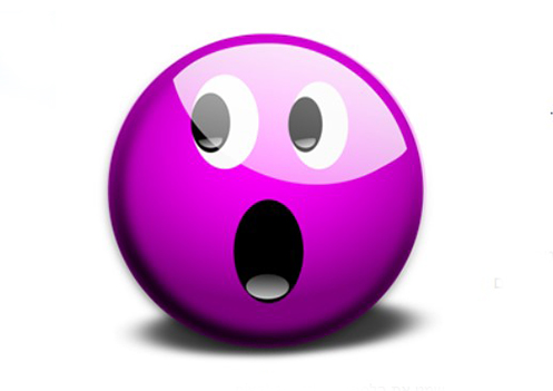 איור: חייכן בהבעת תדהמה. pixabay