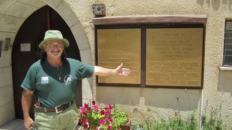 האיש שמאחורי המוזיאון. דר אריה בן. צילום: סמואל וילנר