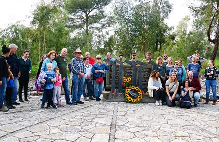 מפגש של חברי המחתרת ודורות ההמשך בשנת 2019. תמונה באדיבות אתר המחתרת החלוצית בהולנד – קבוצת וסטרוויל