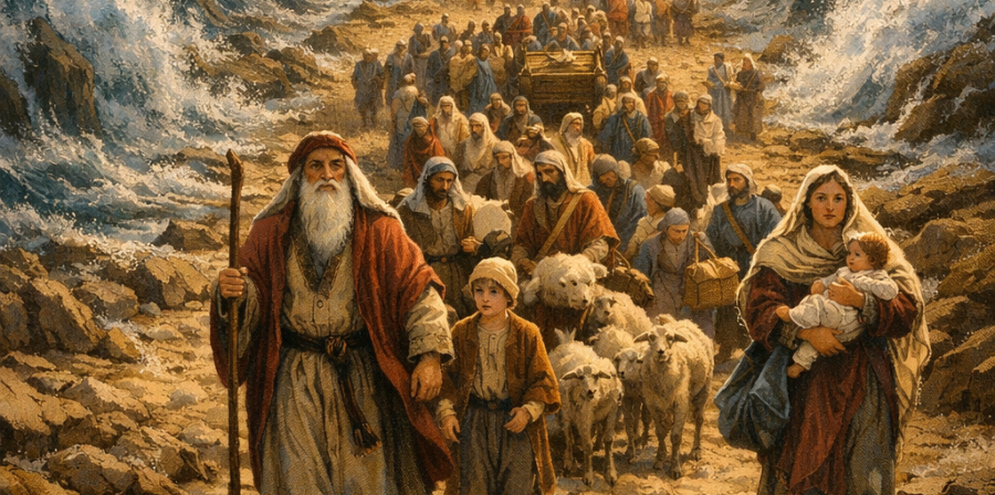 נס גדול: ים סוף נחצה לשניים ובני ישראל עברו אותו בחרבה