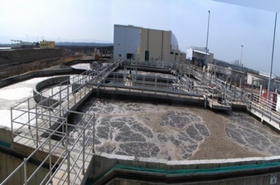 מאגר טיהור שפכים בהרצליה. צילום: אילן מלסטר, המשרד לאיכות הסביבה