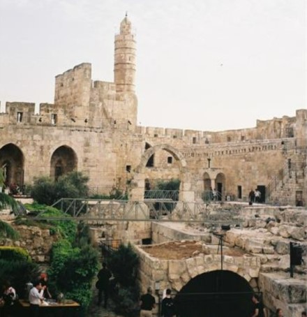 מגדל דוד. צילום: פנינה לבני, ארכיון הצילומים של קקל