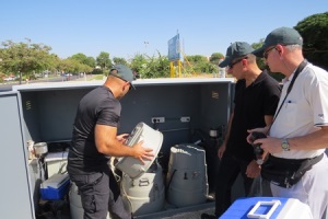 מתקן טיהור מים. צילום: יואב דביר