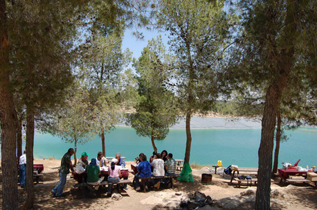 מאגר יתיר בנגב. צילום: נירה צדוק, ארכיון הצילומים של קקל