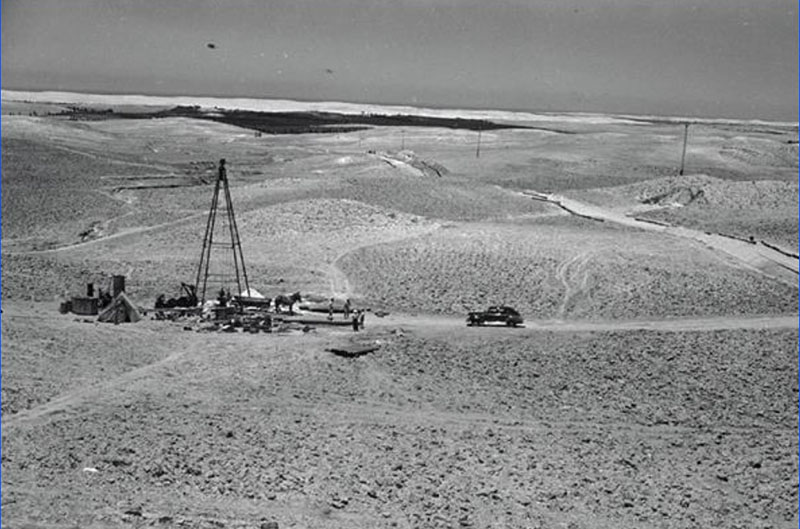 alt="קידוח מים ליד ניר עם. צילום: רודי ויסנשטיין, קרן קימת לישראל"