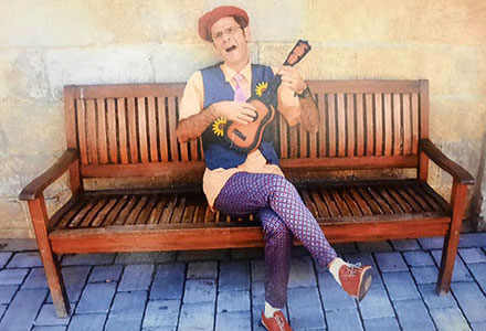 מוריס המצחיק. צילום: מוריס רכס