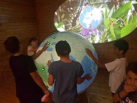 מרכז המבקרים באילנות. צילום: טובית שפירא