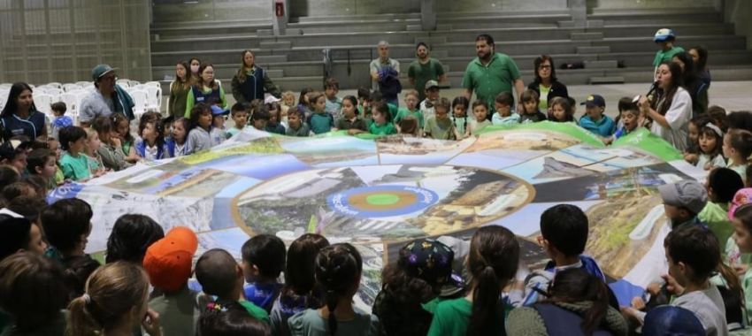 הקרוואן החינוכי: פעילות מצנח בקולומביה 