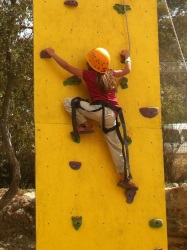 פעילות אתגרית 1: טיפוס קירות