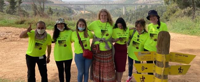 פעם עברו כאן עולי הרגל. צעדת ארץ התנך. צילום באדיבות צוות פארק ארץ התנך ושלגית היימן, קקל