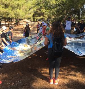 משחק שמשלב עבודת צוות. צילום: ישראל פרי