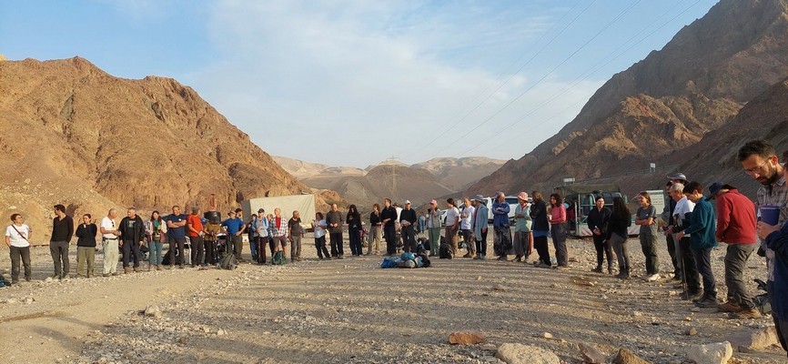 מפגש בוקר. צילום: אתר הפייסבוק של מיזם נפגשים בשביל ישראל
