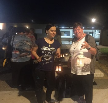 טיול עששיות מגבש במושב בית קשת. צילום: דר אסתי שדלנצקי, מורה ומשתתפת בקמפוס