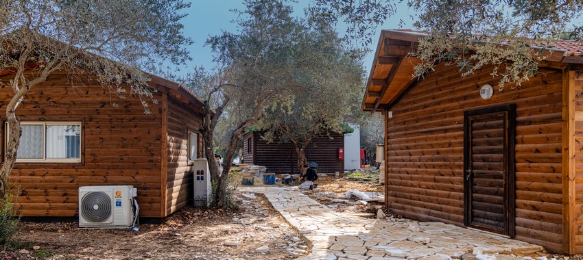 מתחם הבקתות. צילום: בוני שיינמן, ארכיון הצילומים של קקל