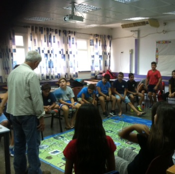 פעילות יום הניקיון באורט כללי. צילום: אילת מידן