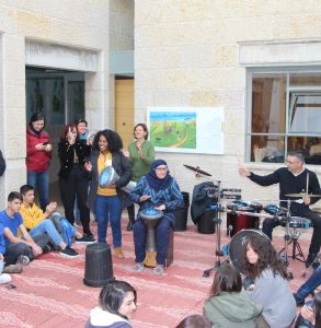 גם רקדו ותיפפו. צילום באדיבות פייסבוק מחוז חיפה