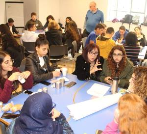 הזמן התקדם והרעיונות התגבשו. צילום באדיבות פייסבוק מחוז חיפה