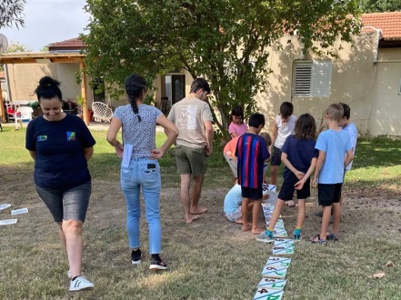 פעילות של חטיבת החינוך בשער הגולן. צילום: בוני שיינמן, ארכיון הצילומים של קקל