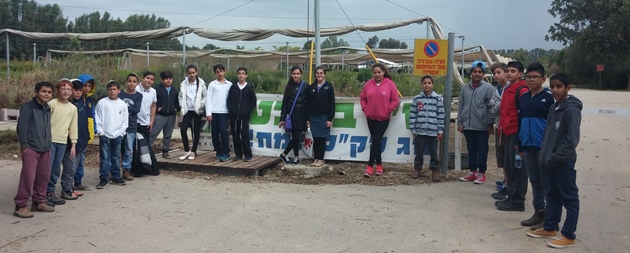 המתמודדים הנרגשים של מחוז דרום. קקל ממש דאגו לנו ופינקו אותנו בכל מה שצריך. צילום: דני גדייב