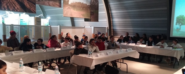 המתמודדים בחידון. למדו הרבה דברים חשובים. צילום: דני גדייב