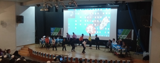 חידון קקל בדימונה: הריקוד המפתיע של בית הספר אחווה. צילום: רועי מרסיאנו