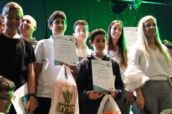 הזוכים המאושרים ממחוז דרום. כל הכבוד לכם! צילום: לינור שאוליאן