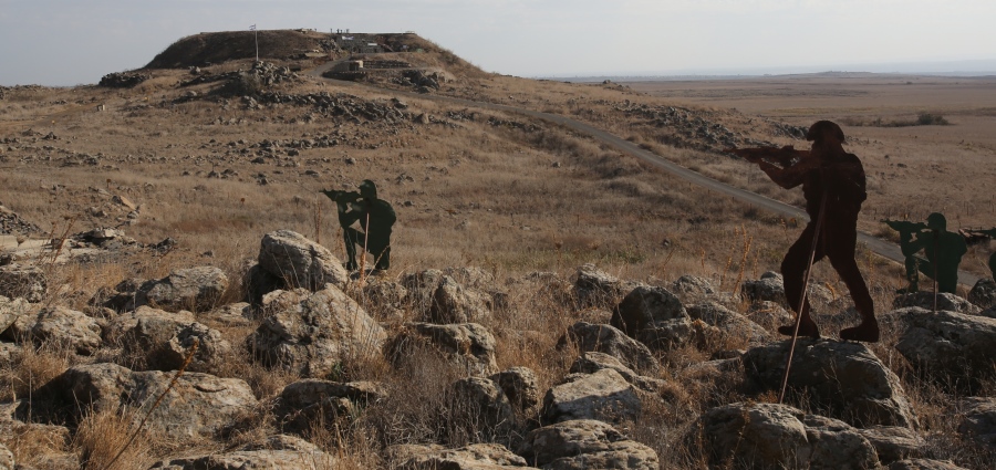 תל סאקי ברמת הגולן. צילום: יוסי זמיר, ארכיון הצילומים של קקל