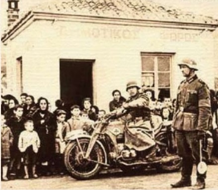 חיילים גרמנים ביוון בזמן המלחמה