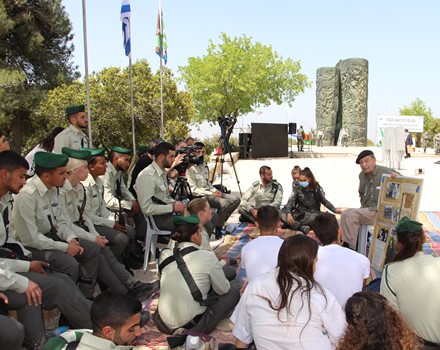 פינת עדות. צילום: יואב לין
