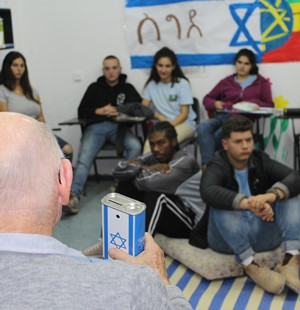 הרצאה מרתקת של פרופ' לדני. צילום: לינור שאוליאן