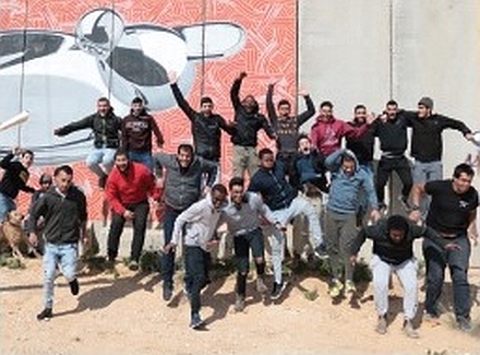 מובילים מיזמי התיישבות. חניכי בקו האופק.
צילום: קקל