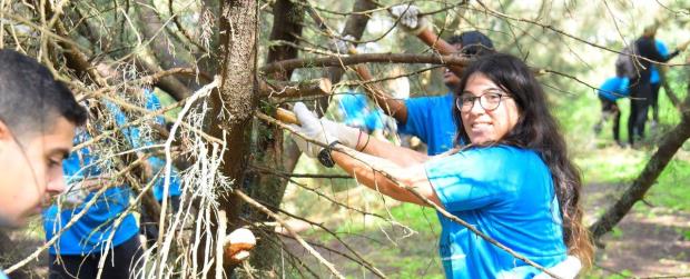 יומיים של חיבור חניכי המכינות לאדמה, לאנשים ולעצמם. צילום: יוסי איפרגן